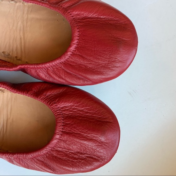 Tieks Shoes - Cardinal Red Tieks